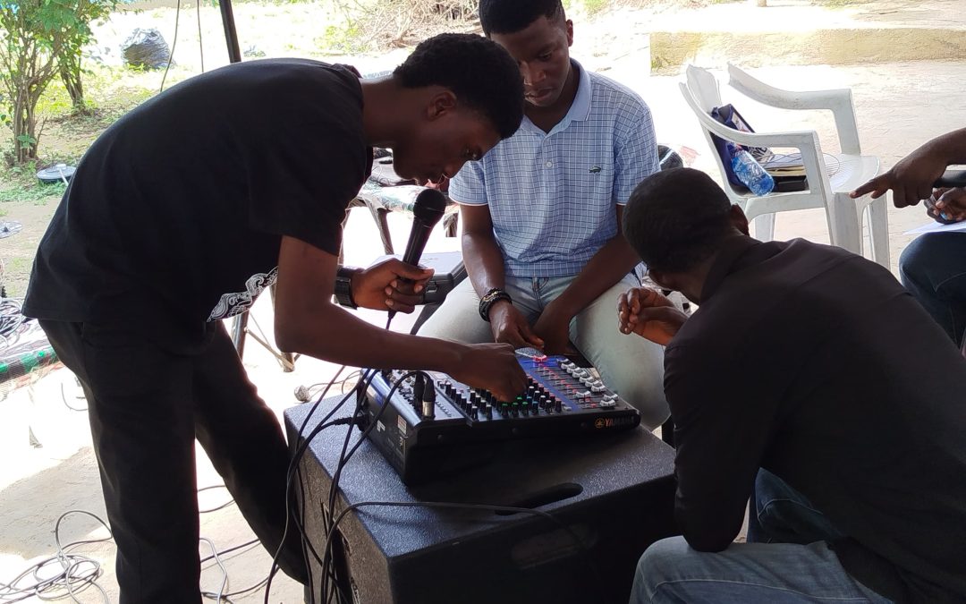 TAFTANS in Ogun Get Practical with Stage Light & Sound Design